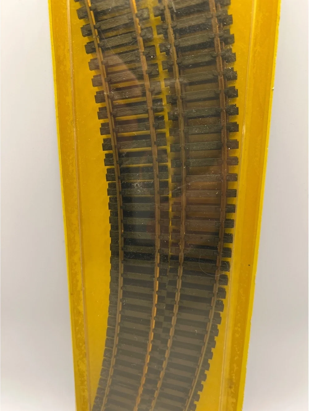 Vintage Curved HO Scale Model Train Track 18